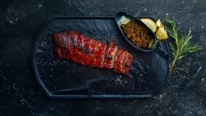 Coaste de porc gătite în stil american